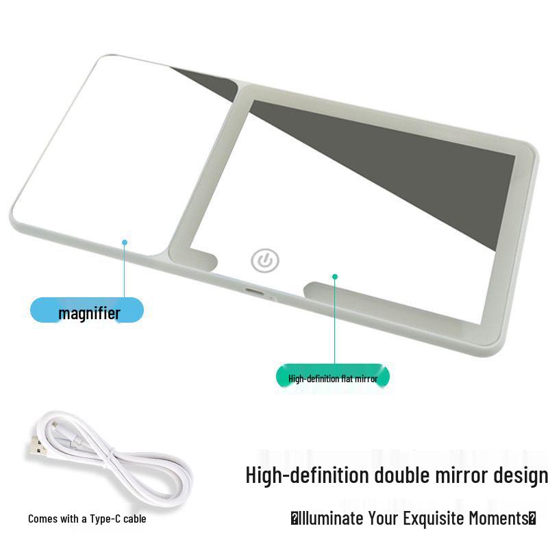 Stepless Dimming Makeup Mirror with Magnification for Car Sun Visor
Stepless Dimming Makeup Mirror with Magnification for Car Sun Visor