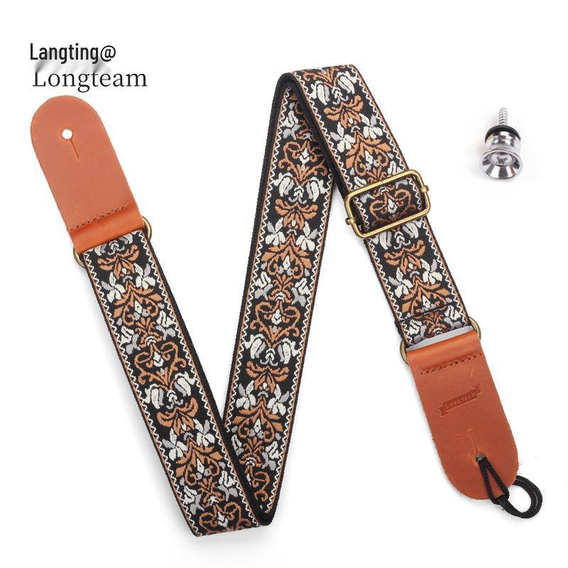 Langting Universal Embroidered Ukulele Strap for 21-26 Inch Ukuleles Color Box Package
Langting Universal Embroidered Ukulele Strap for 21-26 Inch Ukuleles Color Box Package