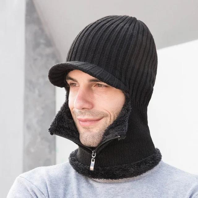 Men s Winter Knitted Hats with Zipper Earflap Beanie Caps with Fleece Lining Warm and Windproof Hats for Cold Weather Snow Ski чёрный
Men s Winter Knitted Hats with Zipper Earflap Beanie Caps with Fleece Lining Warm and Windproof Hats for Cold Weather Snow Ski чёрный