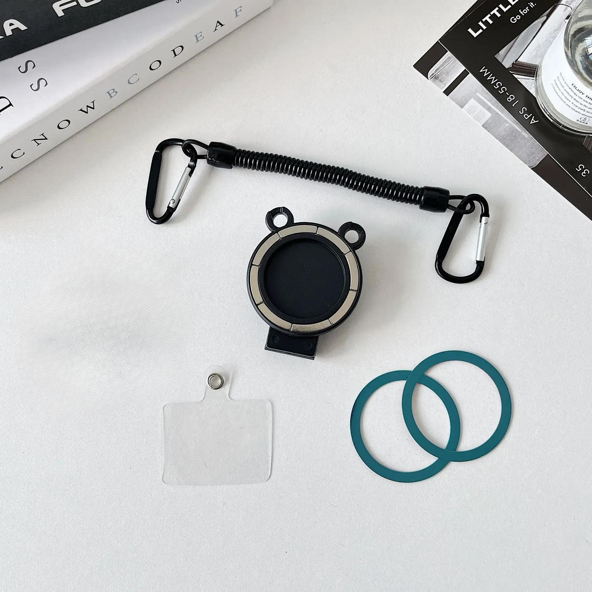 Free Hands Magnetic Belt Clip Holder Mobile Phone Holder Backpack Clip Metal Hook Spring Rope for Magsafe Accessories чёрный
Free Hands Magnetic Belt Clip Holder Mobile Phone Holder Backpack Clip Metal Hook Spring Rope for Magsafe Accessories чёрный