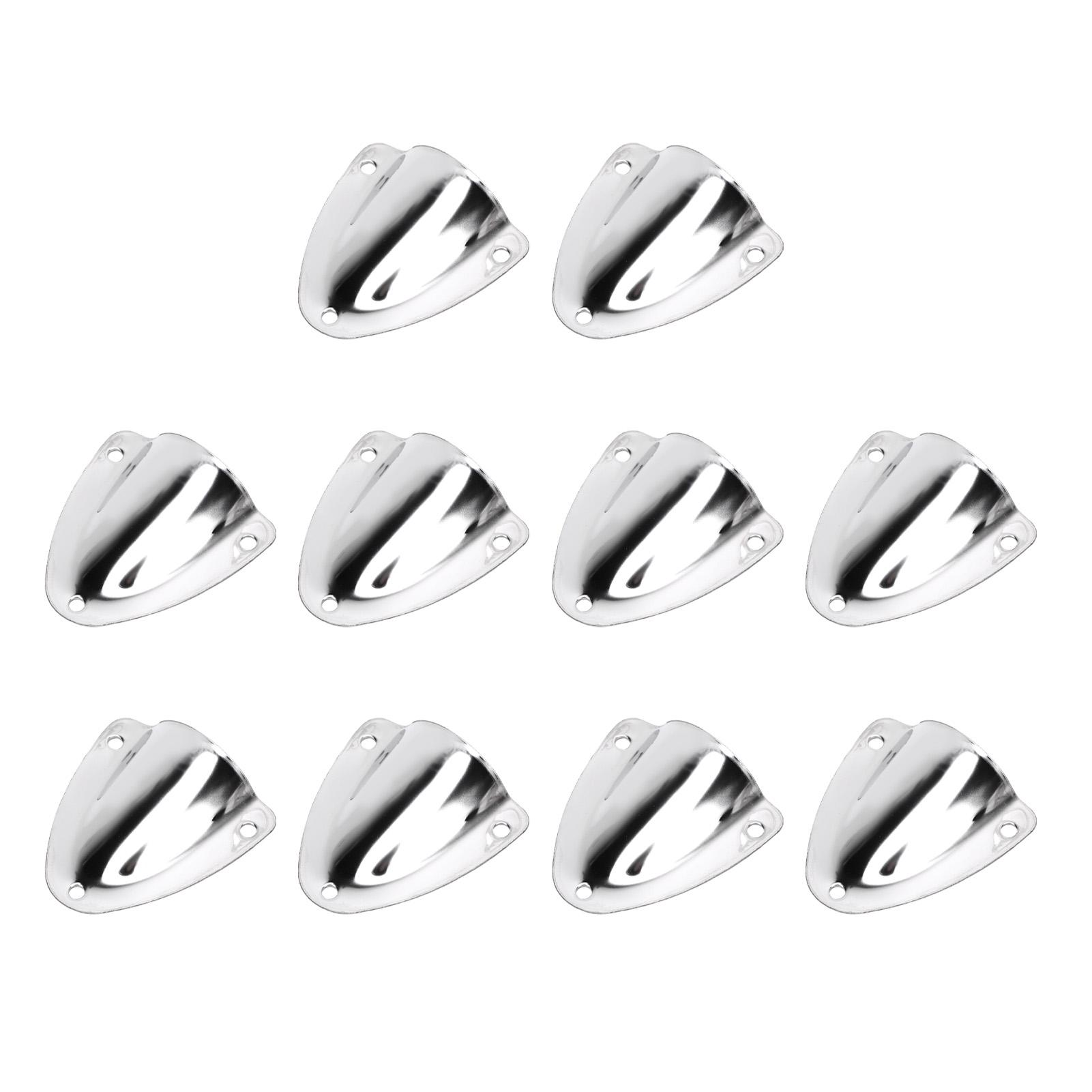 10PCS 316 Stainless Steel Clamshell Vent Cover 1.77x1.57in Marine Wire Cover for Yachts Speedboats Sailboat
10PCS 316 Stainless Steel Clamshell Vent Cover 1.77x1.57in Marine Wire Cover for Yachts Speedboats Sailboat