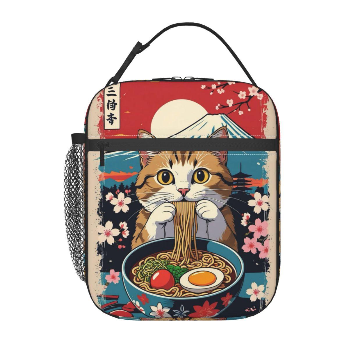 A Cat Consuming Noodles Insulated Lunch Bag for Kids School Cooler Thermal Food Box Tote Leakproof Lunch Boxes Container One Size
A Cat Consuming Noodles Insulated Lunch Bag for Kids School Cooler Thermal Food Box Tote Leakproof Lunch Boxes Container One Size