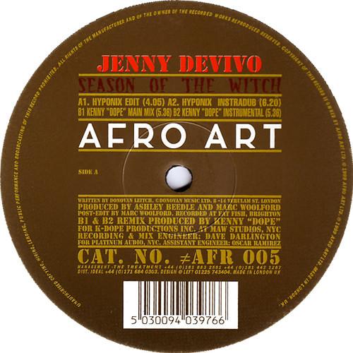 12inch Record JENNY DEVIVO - Season Of The Witch AFR005 Afro Art 1999 UK Rap & Hip-Hop/R&B Used
12inch Record JENNY DEVIVO - Season Of The Witch AFR005 Afro Art 1999 UK Rap & Hip-Hop/R&B Used