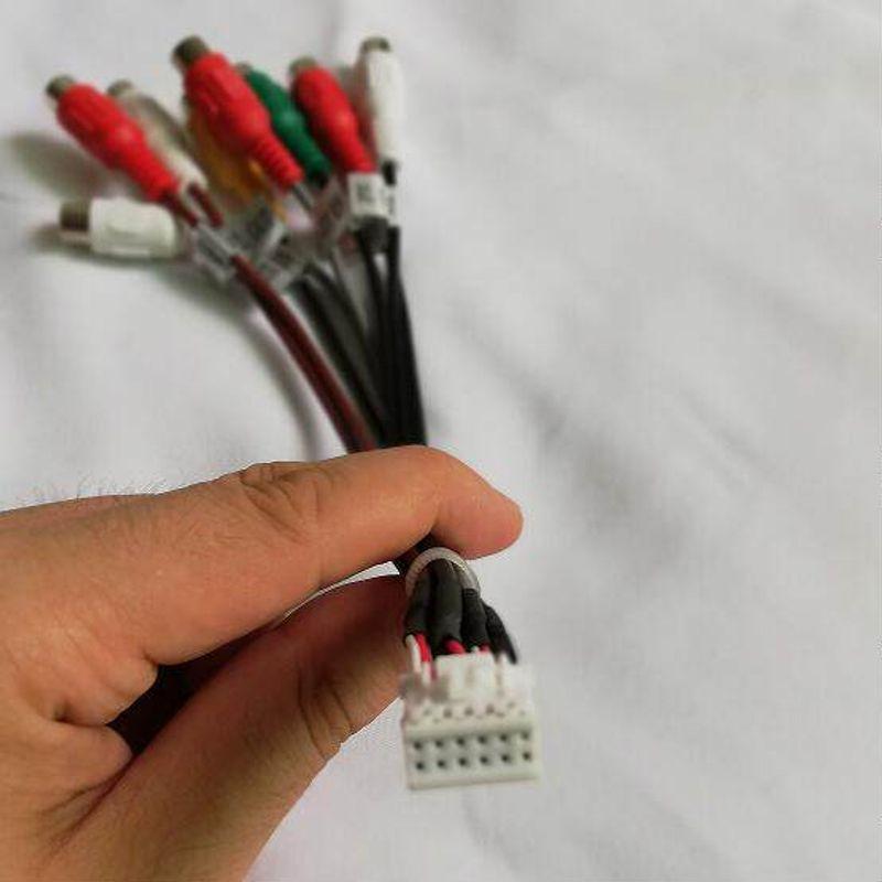 Car DVD Audio-Video Cable RCA Output Cable Android Large Screen Navigation USB Cable Amplifier Driving Recorder Cable 12-Pin Upper Bayonet Rca
Car DVD Audio-Video Cable RCA Output Cable Android Large Screen Navigation USB Cable Amplifier Driving Recorder Cable 12-Pin Upper Bayonet Rca