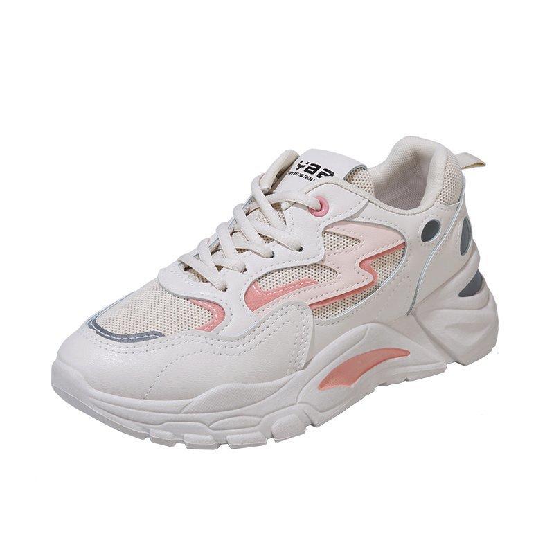 Dad shoes spring and autumn new breathable light muffin soft bottom color matching college style sports 40
Dad shoes spring and autumn new breathable light muffin soft bottom color matching college style sports 40