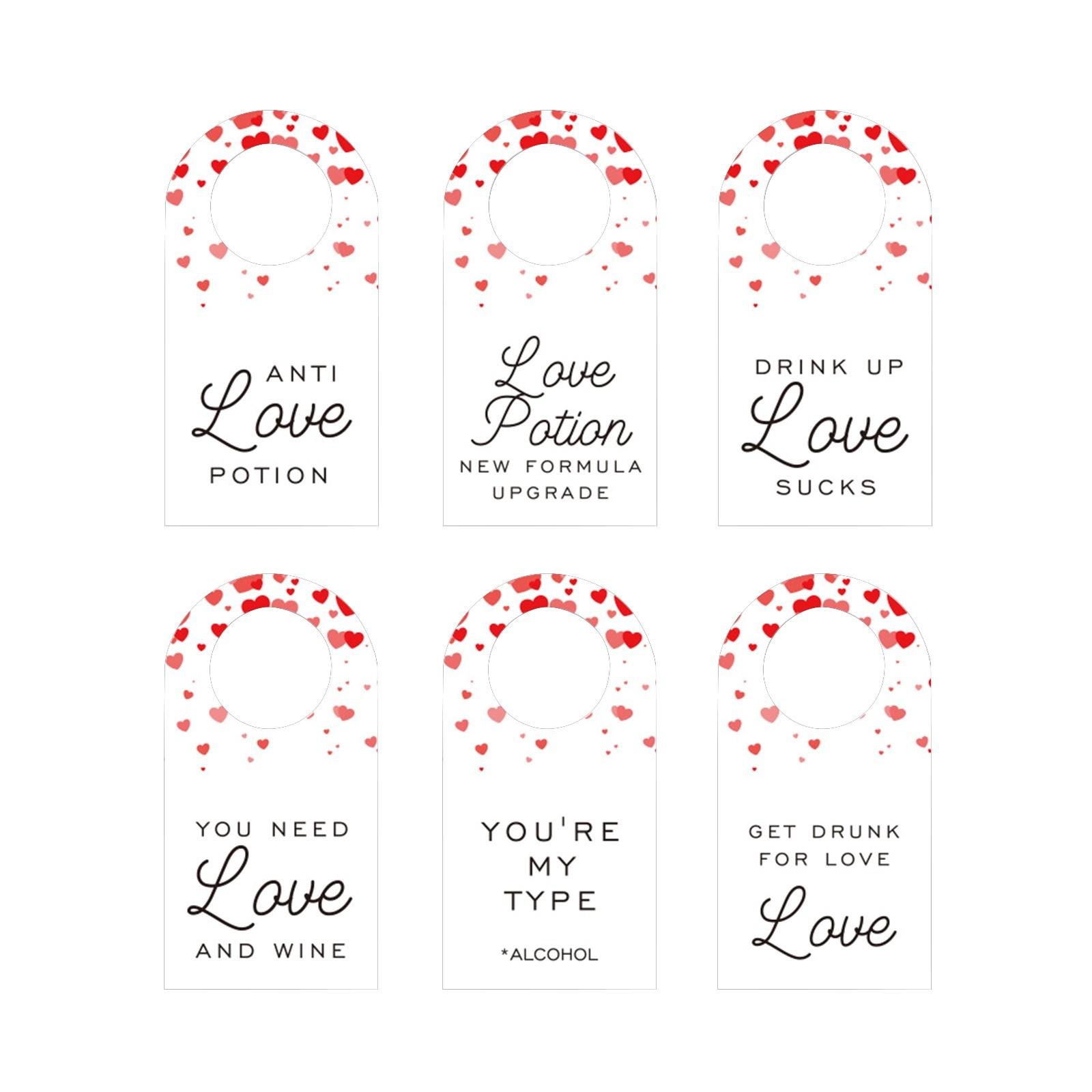 День святого Валентина Декоративная пряжка для бутылки вина Бирка для украшения рабочего стола Подарочная подвесная открытка Реквизит для вечеринок One Size
День святого Валентина Декоративная пряжка для бутылки вина Бирка для украшения рабочего стола Подарочная подвесная открытка Реквизит для вечеринок One Size