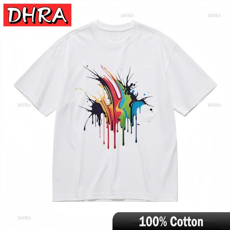 Womens Trend Machine Washable Classic TShirt Dynamic Ink Drip Rainbow Design Colorful Stylish Nostalgic Tshirts Shirts Camisa 4XL
Womens Trend Machine Washable Classic TShirt Dynamic Ink Drip Rainbow Design Colorful Stylish Nostalgic Tshirts Shirts Camisa 4XL