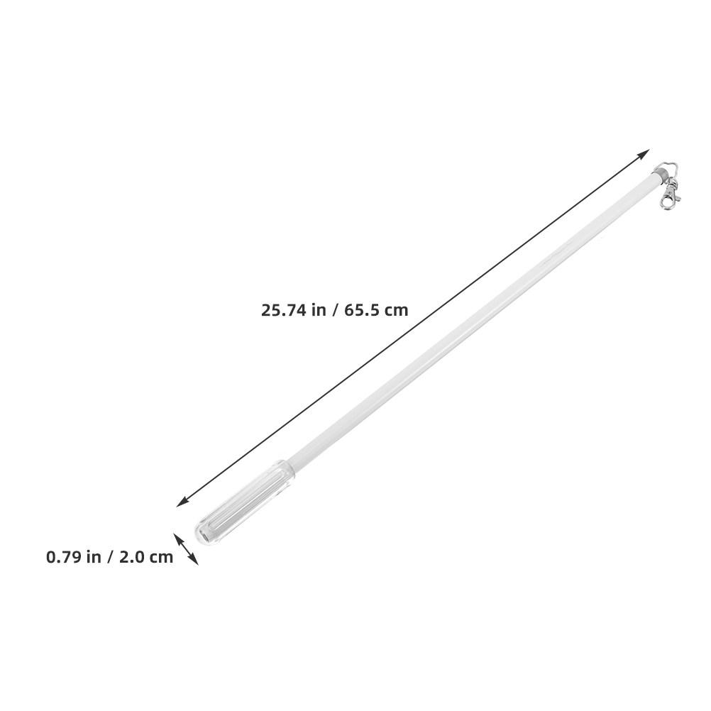 Curtain Pull Wand Drapery Pull Rod for Curtains Blinds Vertical Blind Repair Window Opener Pole Smooth Sliding Handle Keychain білий
Curtain Pull Wand Drapery Pull Rod for Curtains Blinds Vertical Blind Repair Window Opener Pole Smooth Sliding Handle Keychain білий