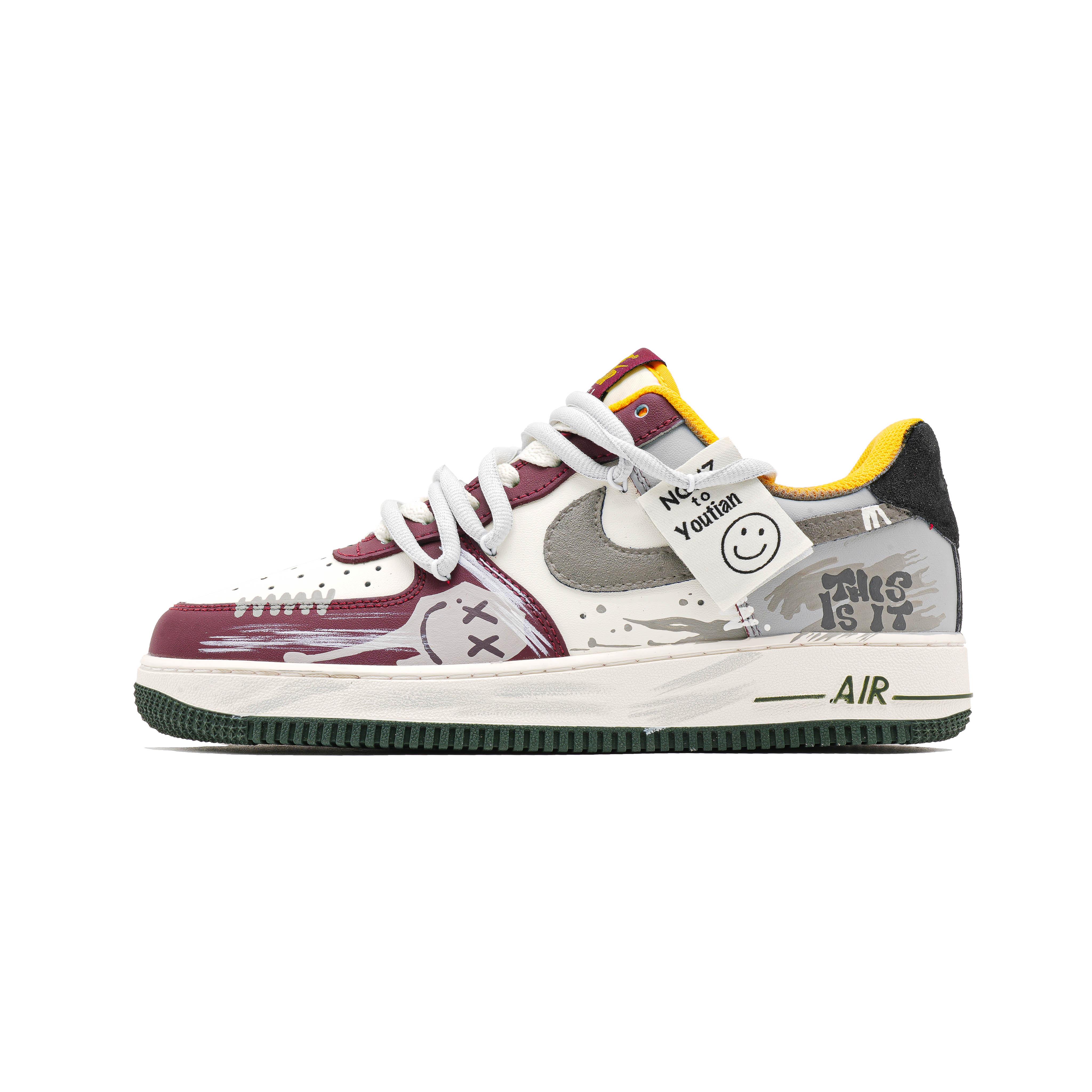 Nike Air Force 1 Cushioning, Wear Resistant Low top Skateboard Shoes Men s Gray Brown HQ3612-113(Team947-) 42.5
Nike Air Force 1 Cushioning, Wear Resistant Low top Skateboard Shoes Men s Gray Brown HQ3612-113(Team947-) 42.5