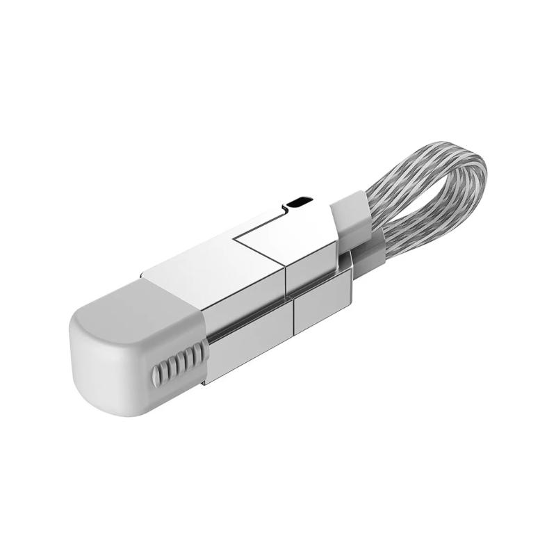 Zincs Alloy Reinforced Charger Cord 60W Super Fast Charging OTG Data Transfer 4 Port Design Works With Smartphones Tablets Laptops серебряный серый
Zincs Alloy Reinforced Charger Cord 60W Super Fast Charging OTG Data Transfer 4 Port Design Works With Smartphones Tablets Laptops серебряный серый