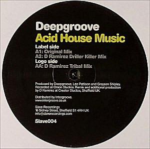12inch Record DEEPGROOVE - Acid House Music SLAVE004 Slave Recording 2004 UK Dance & Electronica Used
12inch Record DEEPGROOVE - Acid House Music SLAVE004 Slave Recording 2004 UK Dance & Electronica Used