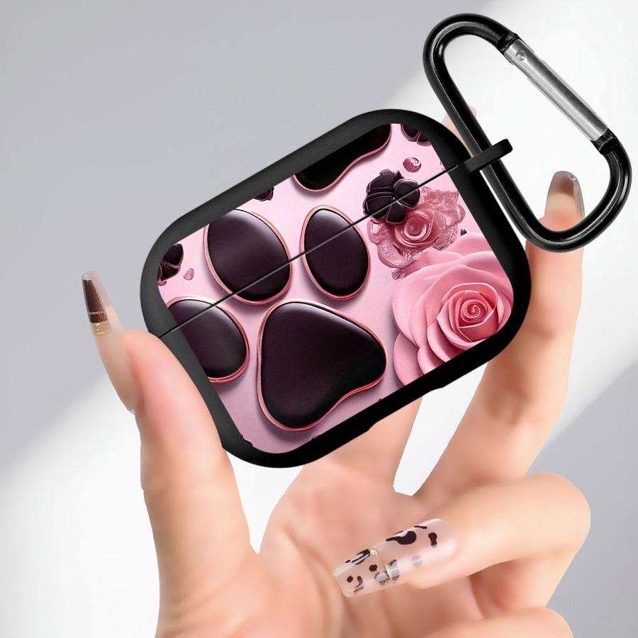Case For Airpods Pro3 Pro2 3 Pro 2 1 4 Soft Earphone Cases Cover Pink Roses And Black Paw Prints Airpods 4
Case For Airpods Pro3 Pro2 3 Pro 2 1 4 Soft Earphone Cases Cover Pink Roses And Black Paw Prints Airpods 4
