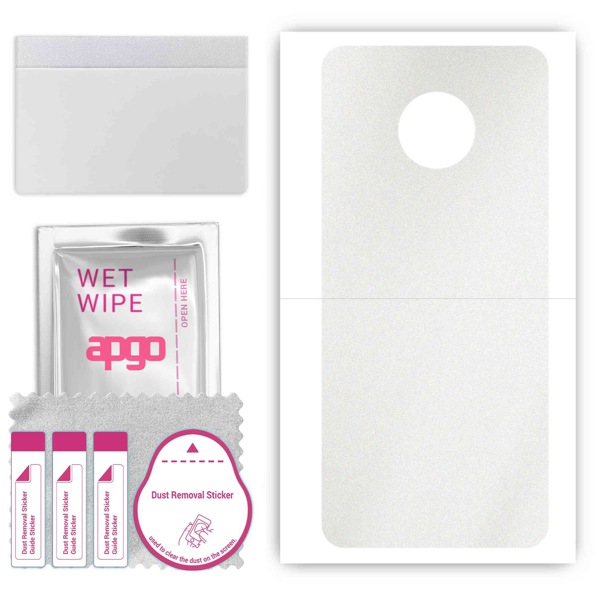 apgo Protective Skin Sticker for the back compatible with Doogee X95 Pro, Wrap Film, Foil, Vinyl - Pattern Matte Transparent
apgo Protective Skin Sticker for the back compatible with Doogee X95 Pro, Wrap Film, Foil, Vinyl - Pattern Matte Transparent