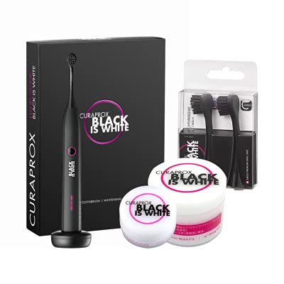 Craprox Black is White электрическая зубная щетка порошок зубная паста 3 г порошок зубная паста 20 г сменный набор щеток из 2 шт. + + +
Craprox Black is White электрическая зубная щетка порошок зубная паста 3 г порошок зубная паста 20 г сменный набор щеток из 2 шт. + + +