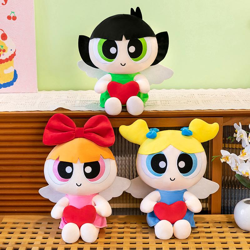 Плюшевая кукла Powerpuff Girls - Милая мультяшная летающая фигурка, мягкая игрушка в подарок 30cm 0.24kg
Плюшевая кукла Powerpuff Girls - Милая мультяшная летающая фигурка, мягкая игрушка в подарок 30cm 0.24kg