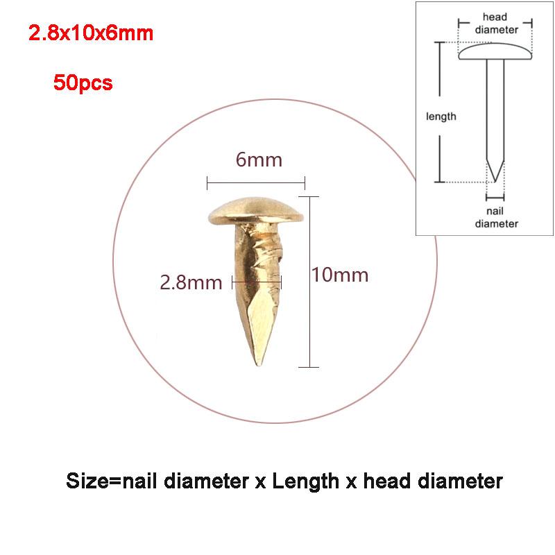 Pure Copper Brass Small Mini Round Head Nail Dia 1.2mm 1.5mm 2mm 2.8mm for Jewelry Chest Box Case Hinge Furniture
Pure Copper Brass Small Mini Round Head Nail Dia 1.2mm 1.5mm 2mm 2.8mm for Jewelry Chest Box Case Hinge Furniture