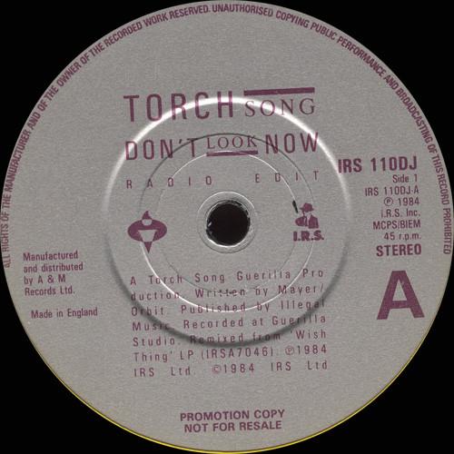 7-дюймовая пластинка TORCH SONG Dont Look Now P2E Remix IRS110DJ I.R.S. Записи 1984 года Поп Великобритания Б/у
7-дюймовая пластинка TORCH SONG Dont Look Now P2E Remix IRS110DJ I.R.S. Записи 1984 года Поп Великобритания Б/у