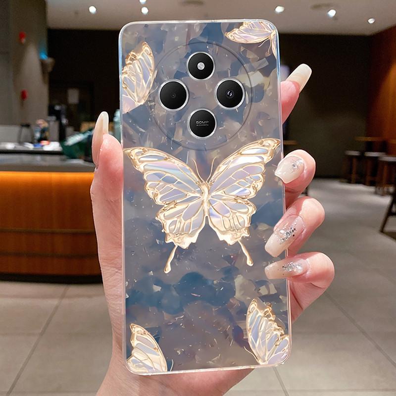 Case For Xiaomi Redmi 14C 14R Capa Flower Butterfly Phone Casing Redmi A3 Pro 4G A4 5G Funda Soft Silicone Transparent TPU Cover Redmi A4 5G
Case For Xiaomi Redmi 14C 14R Capa Flower Butterfly Phone Casing Redmi A3 Pro 4G A4 5G Funda Soft Silicone Transparent TPU Cover Redmi A4 5G
