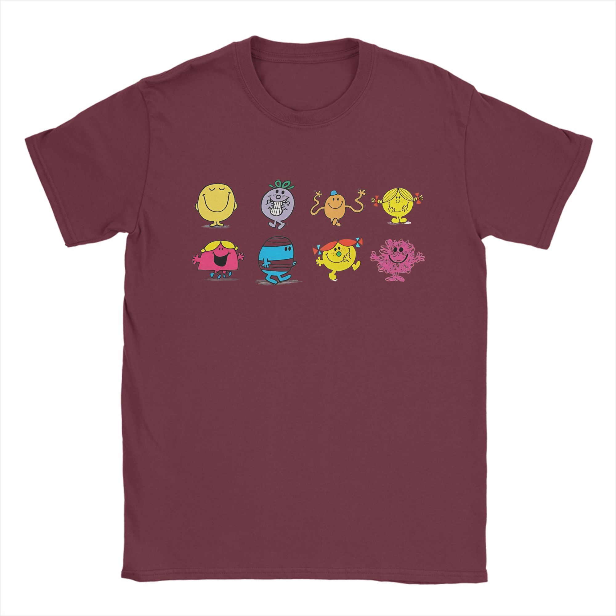 Mr Men little Miss T-Shirts for Men Women Cartoon Funny 100% Cotton Tees Round Collar Short Sleeve T Shirts Plus Size Tops 4XL
Mr Men little Miss T-Shirts for Men Women Cartoon Funny 100% Cotton Tees Round Collar Short Sleeve T Shirts Plus Size Tops 4XL