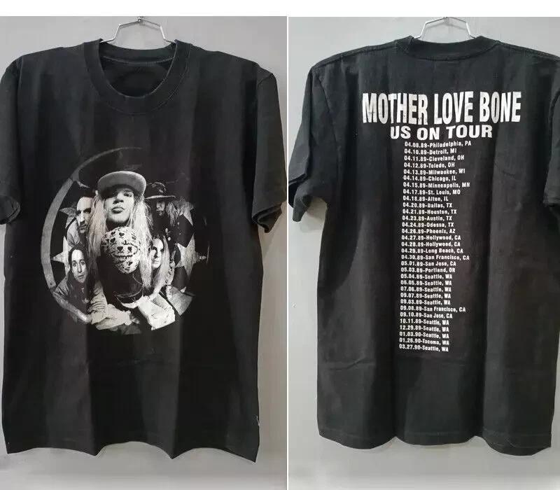 Mother Love Bone Shaka Футболка В турі 2-стороння базова чорна футболка M
Mother Love Bone Shaka Футболка В турі 2-стороння базова чорна футболка M