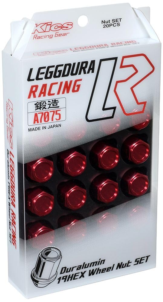 Kyoei Sangyo LEGGDURA RACING M12 x P1.25 Red KIN3R
Kyoei Sangyo LEGGDURA RACING M12 x P1.25 Red KIN3R