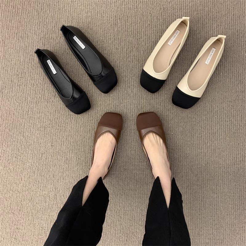 Flat single shoes women s shallow mouth shoes 2025 new spring and autumn one-pedal ladyshoes Mary Jane shoes 40 світло-коричневого кольору
Flat single shoes women s shallow mouth shoes 2025 new spring and autumn one-pedal ladyshoes Mary Jane shoes 40 світло-коричневого кольору