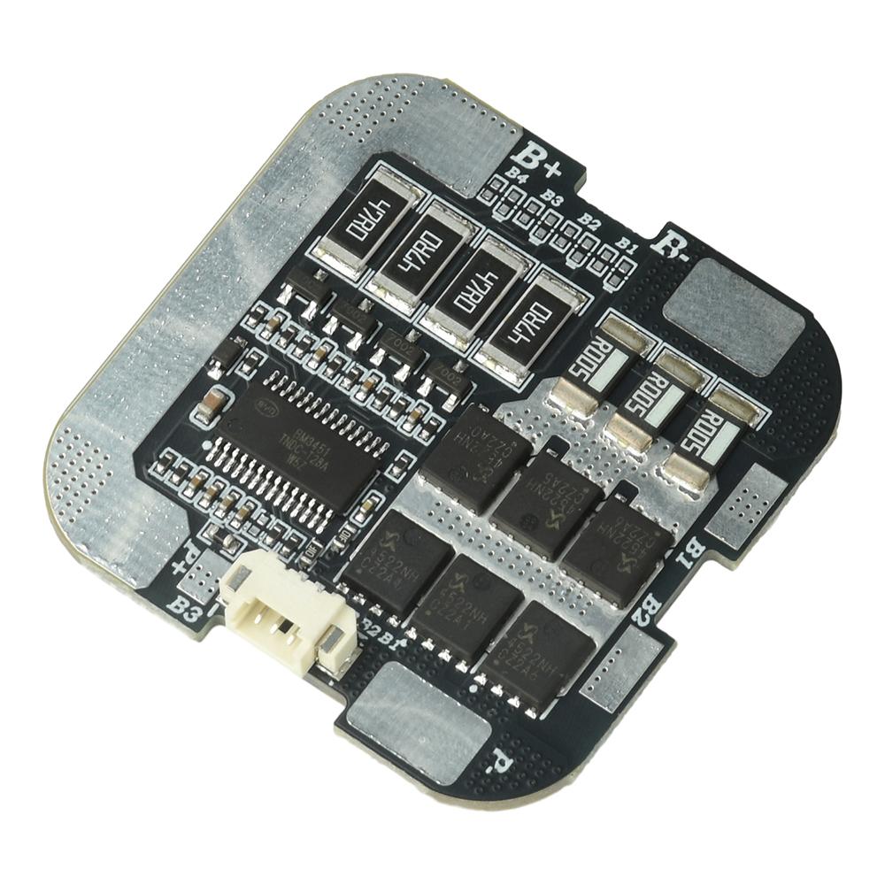 4S 60A Lithium Battery Protection Board BMS with Active Balancing Overcharge Discharge Protection for 21700 18650 Cells
4S 60A Lithium Battery Protection Board BMS with Active Balancing Overcharge Discharge Protection for 21700 18650 Cells