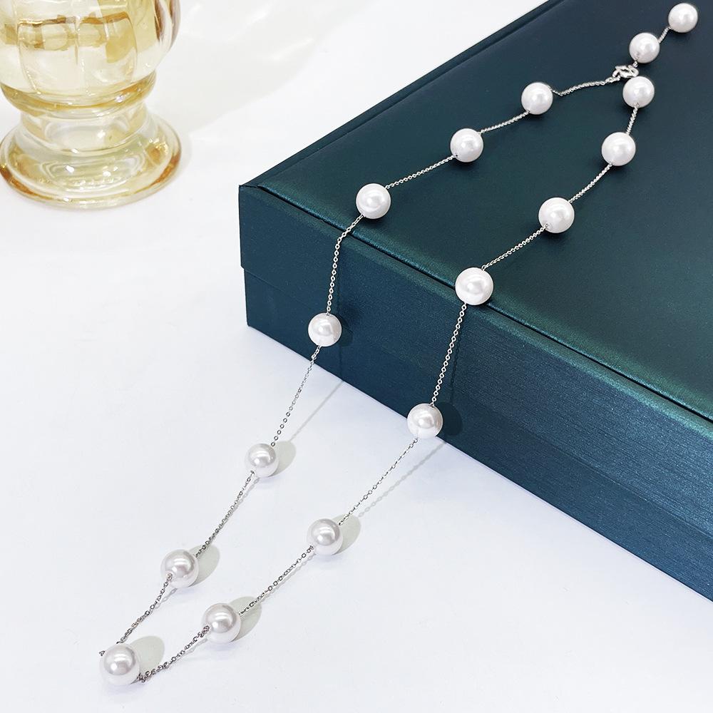 Ожерелье из искусственного жемчуга семейства Ши Mantianxing Изысканная цепочка Многофункциональный носимый низкопрофильный дизайн Высококачественная Y-образная цепочка-воротник
Ожерелье из искусственного жемчуга семейства Ши Mantianxing Изысканная цепочка Многофункциональный носимый низкопрофильный дизайн Высококачественная Y-образная цепочка-воротник