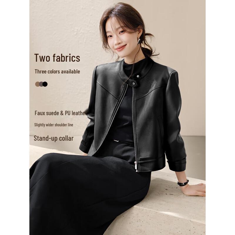 Women s Faux Suede Moto Jacket 2XL
Women s Faux Suede Moto Jacket 2XL