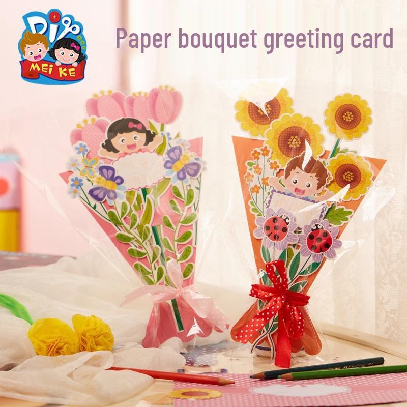 MEiKE DIY Paper Bouquet Greeting Card Kit
MEiKE DIY Paper Bouquet Greeting Card Kit
