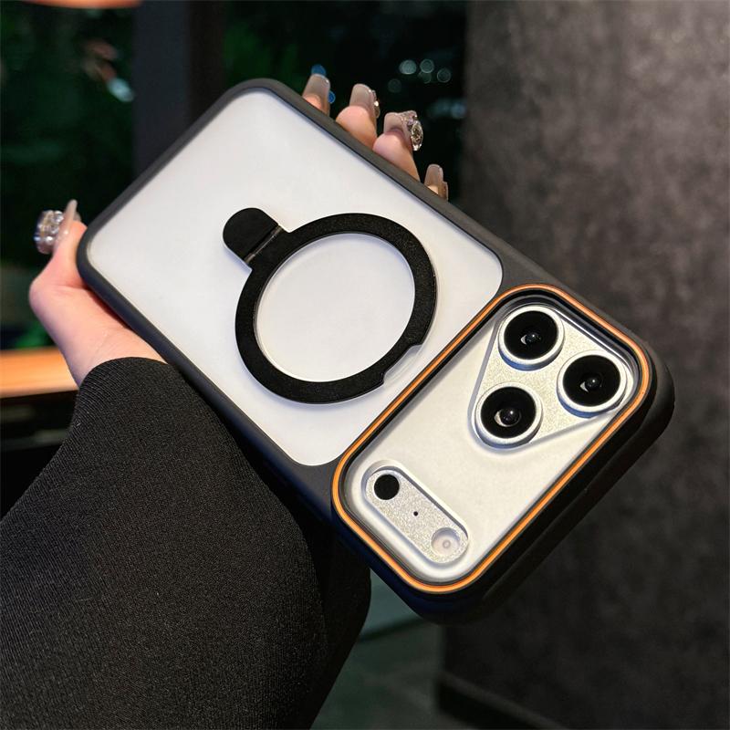 Luxury Matte Clear Metal Holder Ring Magnetic Case For iPhone 17 Air 16 15 14 Plus 13 12 Pro Max 11 For Magsafe Shockproof Cover iPhone17 Pro чёрный
Luxury Matte Clear Metal Holder Ring Magnetic Case For iPhone 17 Air 16 15 14 Plus 13 12 Pro Max 11 For Magsafe Shockproof Cover iPhone17 Pro чёрный