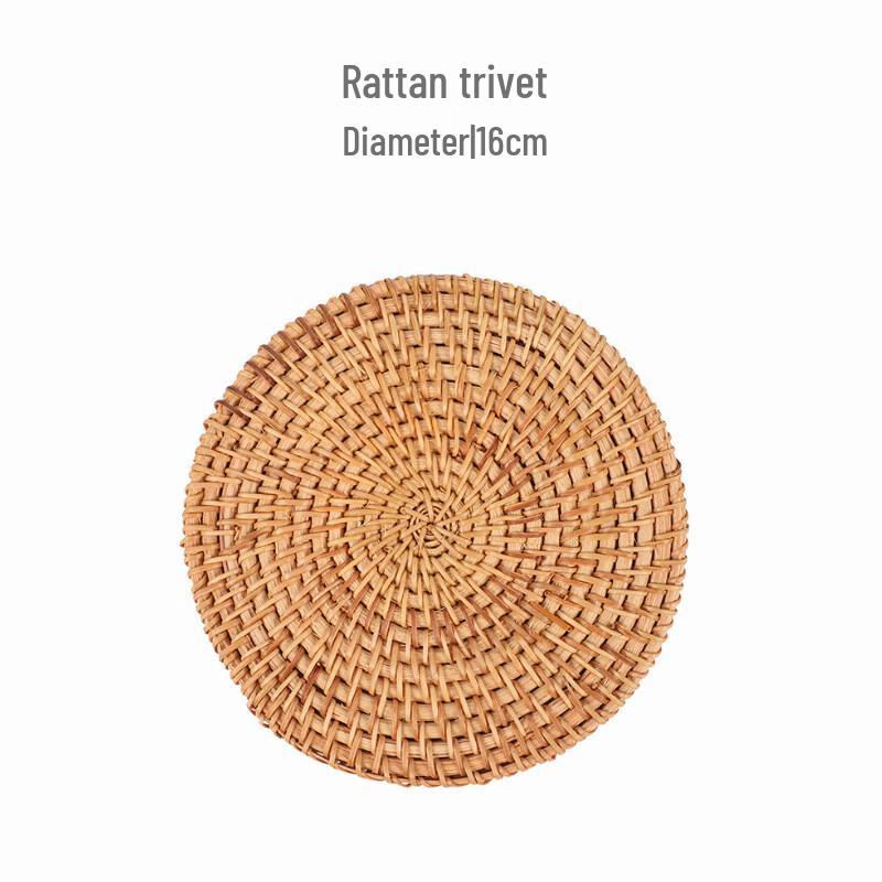 European Style Rattan Weave Heat Mat & Coaster Set
European Style Rattan Weave Heat Mat & Coaster Set
