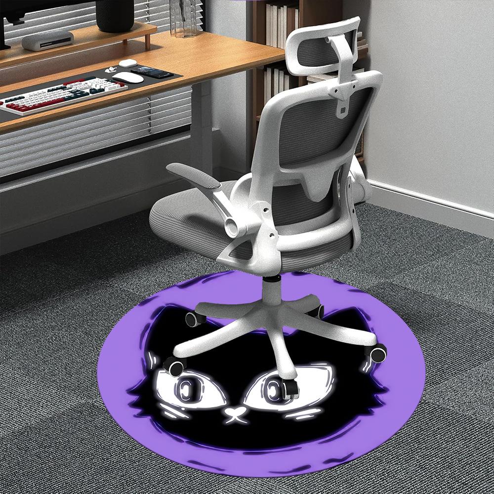1pc Cat Purple Office Round Area Rug, Indoor Mat Suitable ForOffice, Under Office Chairs Bedroom Living Room Home Decor, Room Deco u59 80cm by 80cm
1pc Cat Purple Office Round Area Rug, Indoor Mat Suitable ForOffice, Under Office Chairs Bedroom Living Room Home Decor, Room Deco u59 80cm by 80cm
