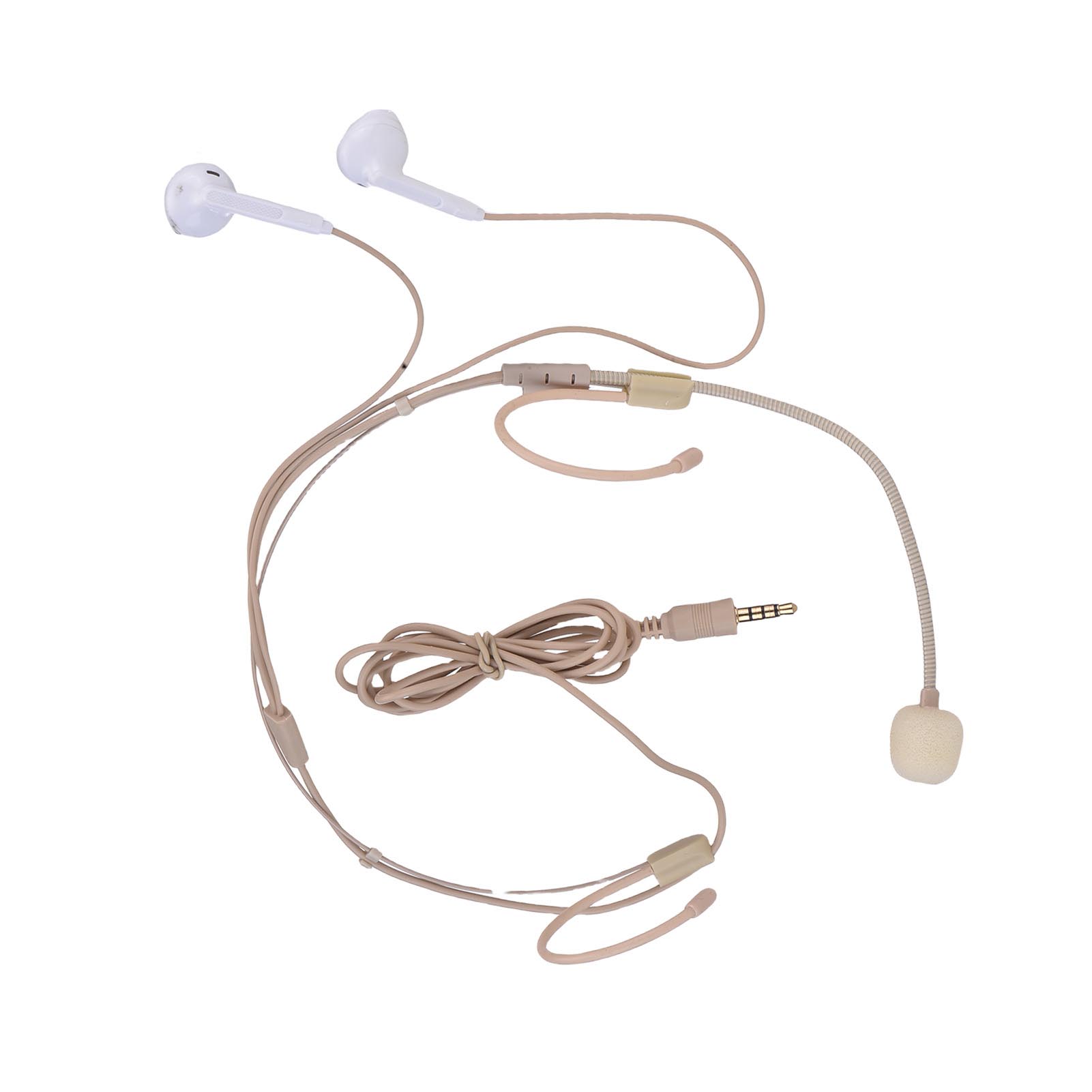 Wireless Microphone Headset Headphones Professional Condenser Mic Podcast Recording Video Studio
Wireless Microphone Headset Headphones Professional Condenser Mic Podcast Recording Video Studio