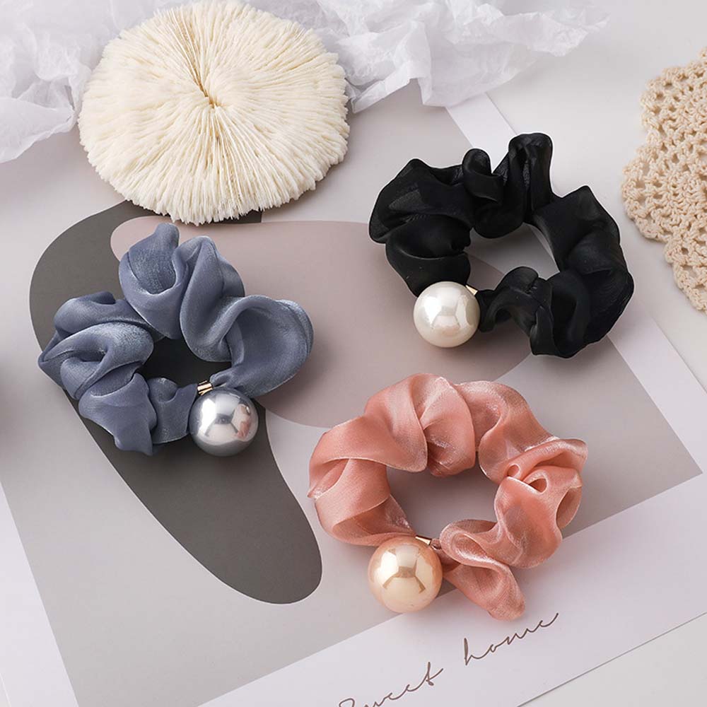 Fashion Korean Sweet For Women Simple Color Pearl Hair Scrunchies Cloth Hair Accessories Hair Rope
Fashion Korean Sweet For Women Simple Color Pearl Hair Scrunchies Cloth Hair Accessories Hair Rope