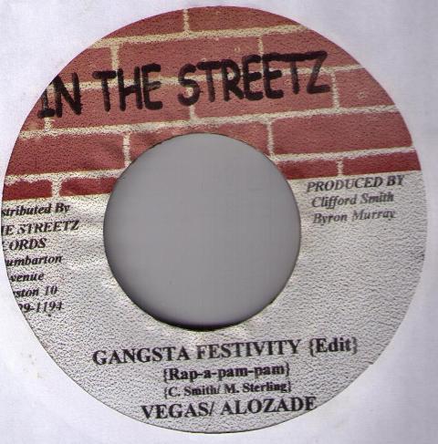 7inch Record MR. VEGAS / ALOZADE - Gangsta Festivity NONE In The Streetz Jamaica Reggae, Ska & Dub Used
7inch Record MR. VEGAS / ALOZADE - Gangsta Festivity NONE In The Streetz Jamaica Reggae, Ska & Dub Used
