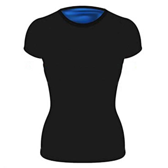 Sauna Top Heat Trapping Round Sweat Suit Women Body Shaper Neck Soft Sleeve for Workout L чорний/синій
Sauna Top Heat Trapping Round Sweat Suit Women Body Shaper Neck Soft Sleeve for Workout L чорний/синій