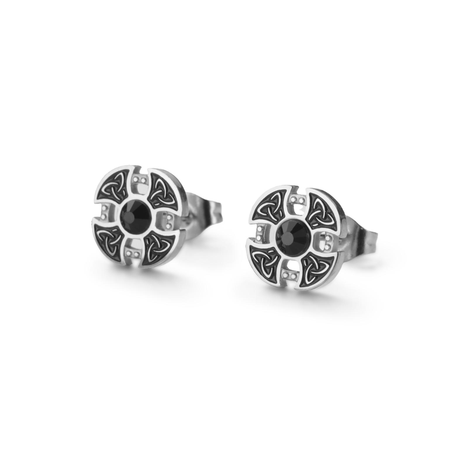 LIKGREAT Celtics Knot Earring Unisex Vintage Irish Earrings Stainless Steel Engraved Amulet Jewelry Anniversary Birthday Gifts
LIKGREAT Celtics Knot Earring Unisex Vintage Irish Earrings Stainless Steel Engraved Amulet Jewelry Anniversary Birthday Gifts
