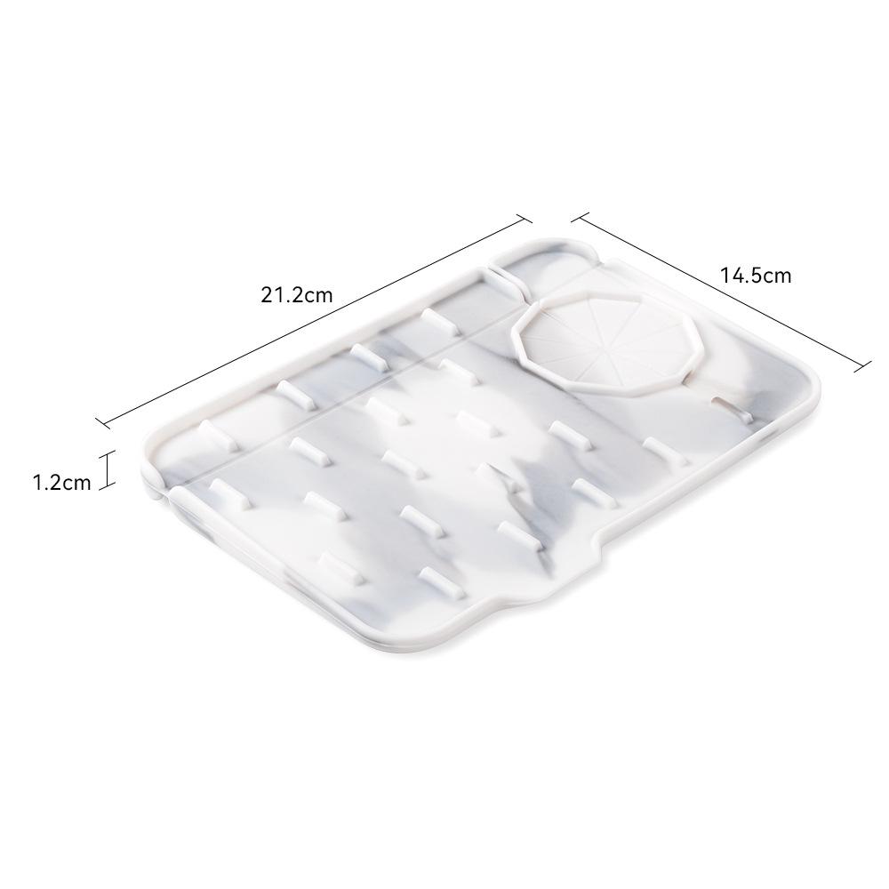Silicone Dual-Sided Drip & Splash Guard Mat for Faucet
Silicone Dual-Sided Drip & Splash Guard Mat for Faucet