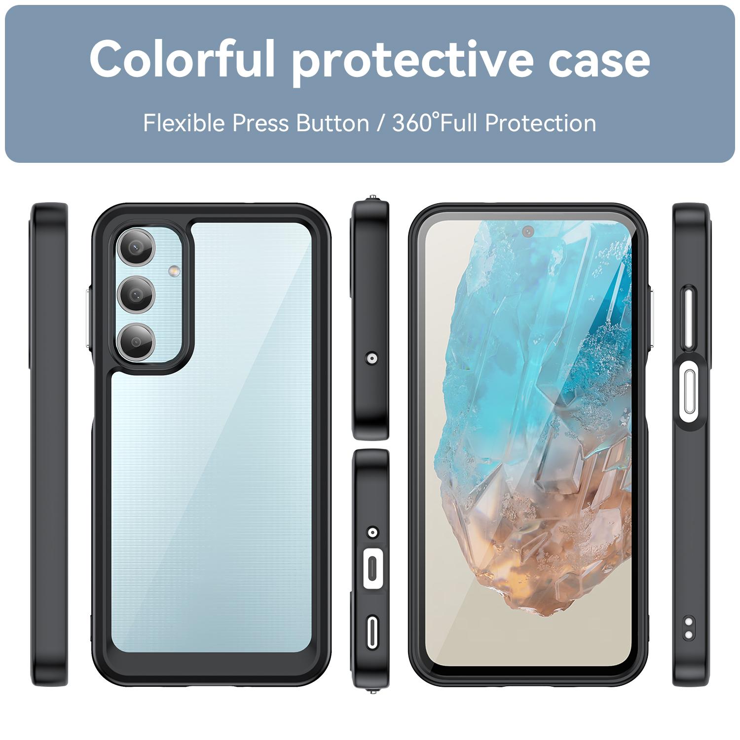 For Samsung Galaxy M35 5G Shockproof Case TPU +Acrylic Protective Clear Phone Cover Transparent
For Samsung Galaxy M35 5G Shockproof Case TPU +Acrylic Protective Clear Phone Cover Transparent