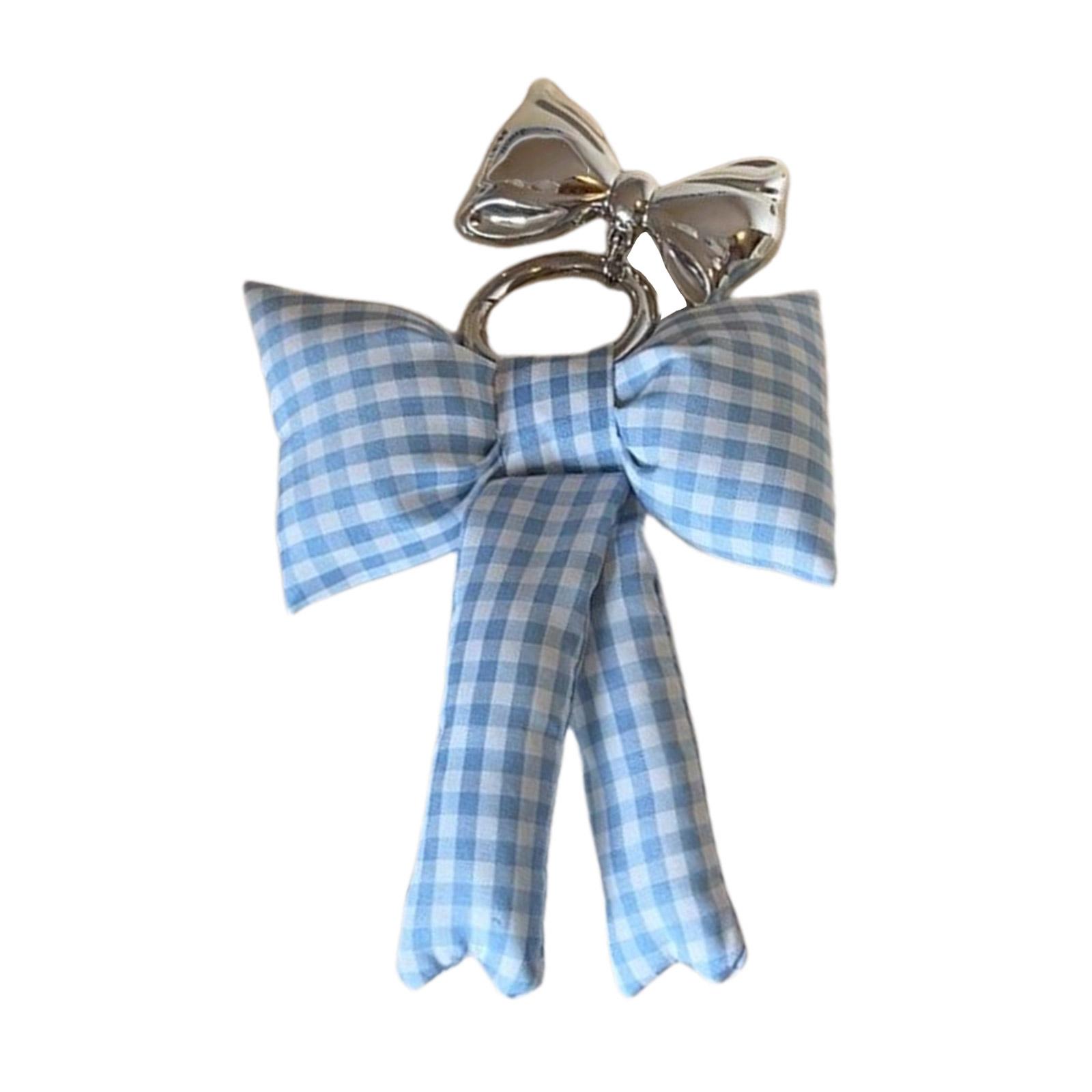 Multipurpose Bowknot Cloth Key Holder Portable Fashion Accessory for Bags and Backpacks Decoration Stylish Outfits синий
Multipurpose Bowknot Cloth Key Holder Portable Fashion Accessory for Bags and Backpacks Decoration Stylish Outfits синий