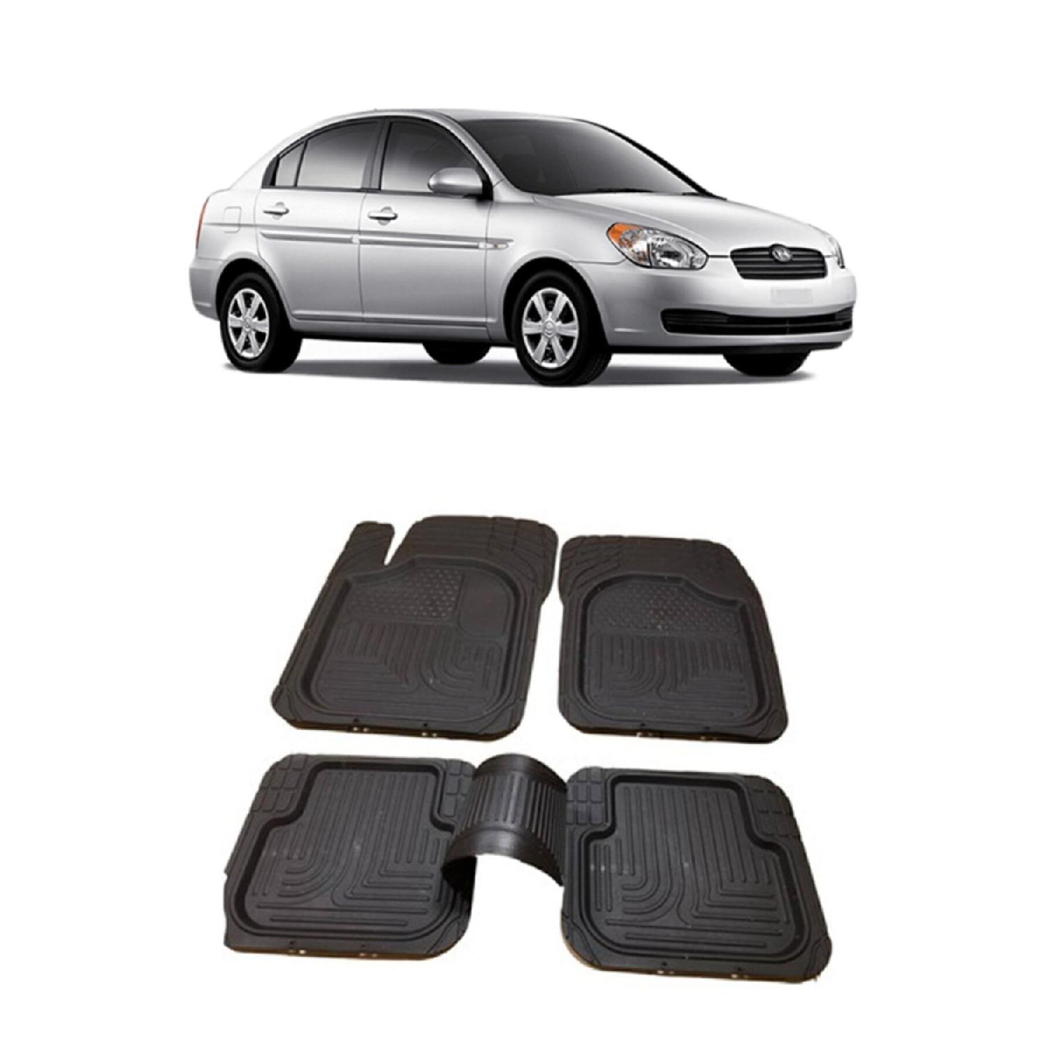 Комплект ковриков для бассейна 4d Hyundai Accent Era 2006-2011, 5 шт.