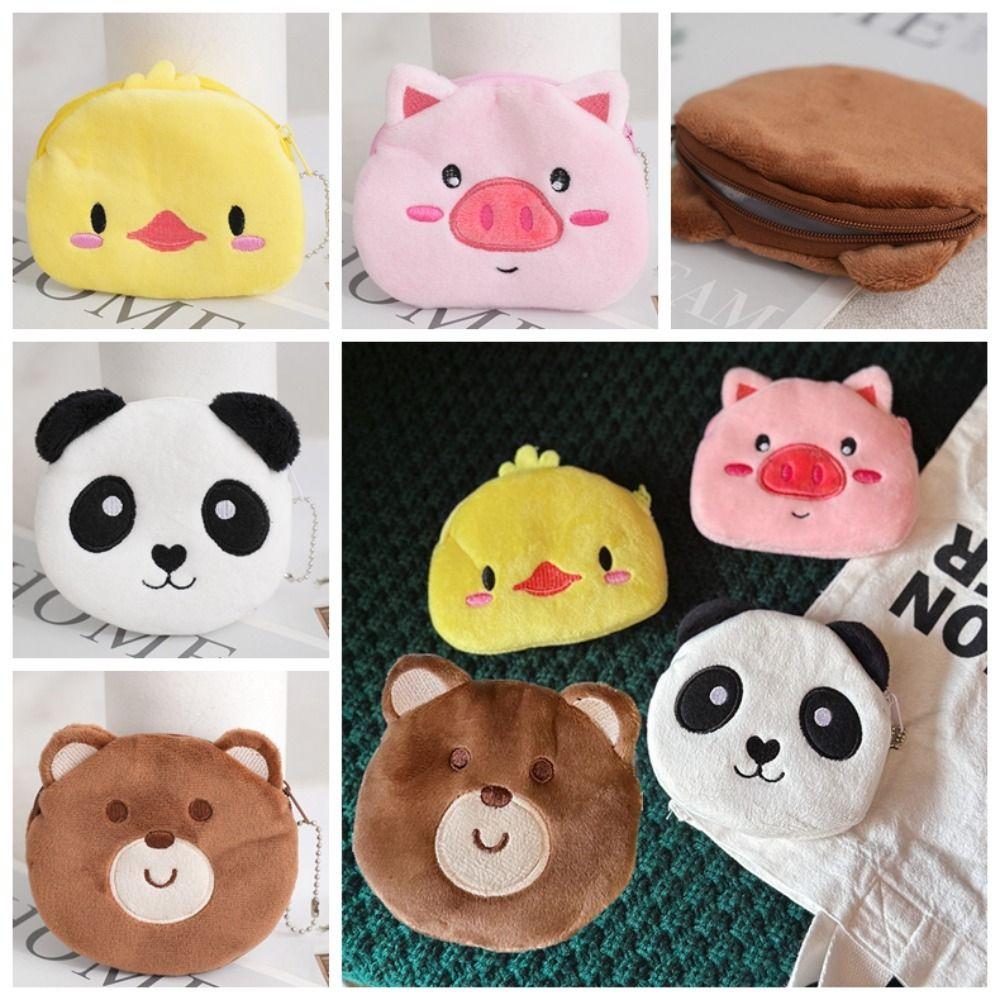 Bear Plush Zero Wallet Chicken Plush Earphone Bag Cute Panda Plush Coin Purse Children D
Bear Plush Zero Wallet Chicken Plush Earphone Bag Cute Panda Plush Coin Purse Children D