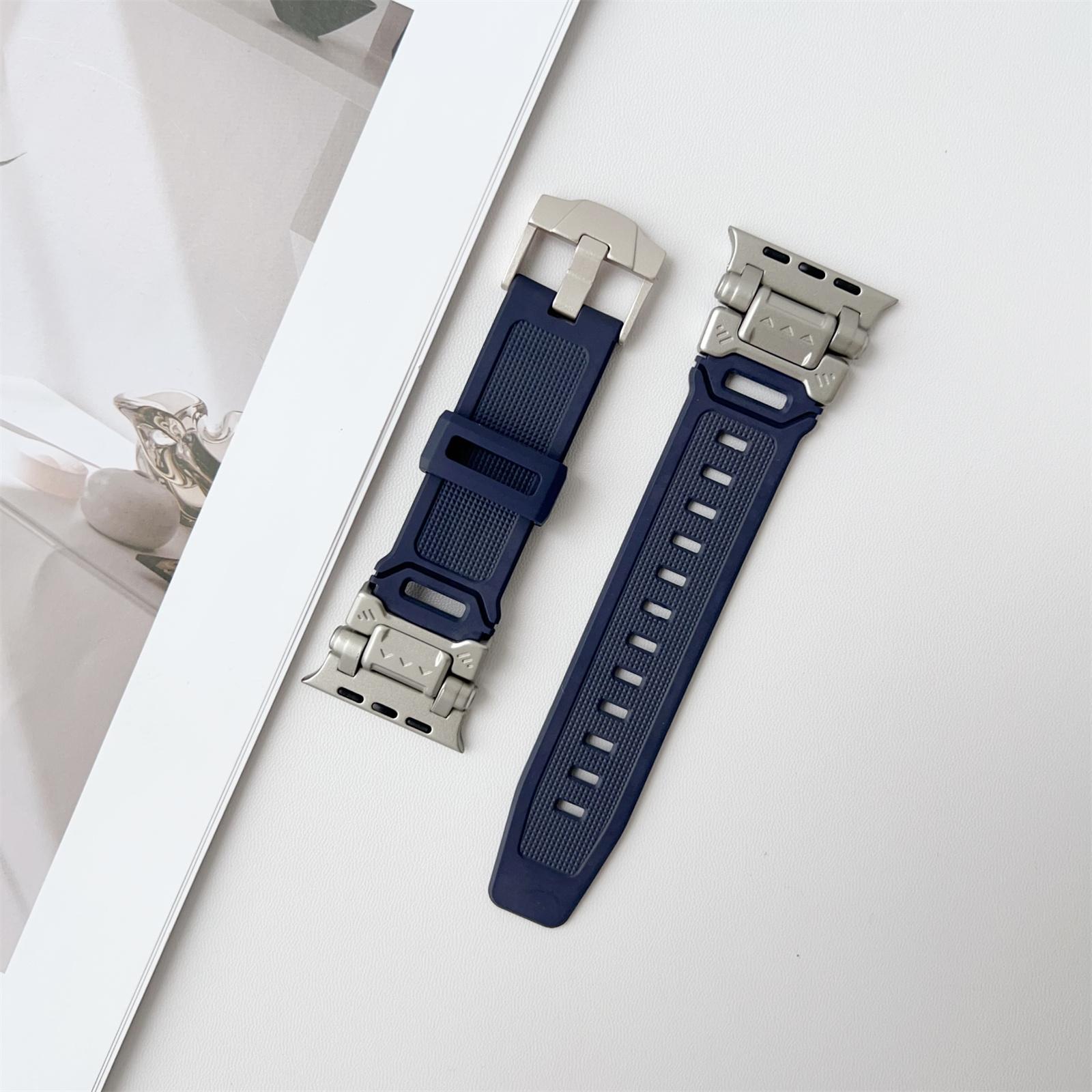 Mechanical Style TPU Watch Strap for Apple Watch Series 10 42mm/9 8 7 41mm/SE (2023) SE (2022) SE 6 5 4 40mm/3 2 1 38mm Wrist Band Starlight
Mechanical Style TPU Watch Strap for Apple Watch Series 10 42mm/9 8 7 41mm/SE (2023) SE (2022) SE 6 5 4 40mm/3 2 1 38mm Wrist Band Starlight