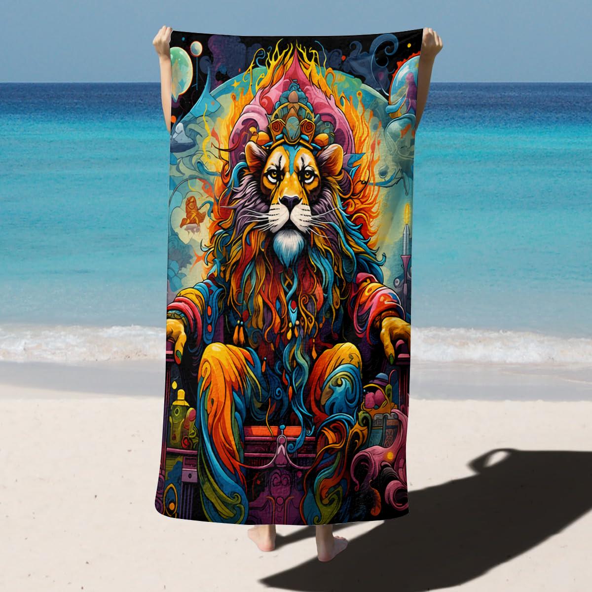 1PC Beach Lion Leopard pattern for family friends Gifts Towel Quick-Dry Beach Towel For Yoga Tourism Beach GYM Camping Swimming W30*H60(CM)
1PC Beach Lion Leopard pattern for family friends Gifts Towel Quick-Dry Beach Towel For Yoga Tourism Beach GYM Camping Swimming W30*H60(CM)