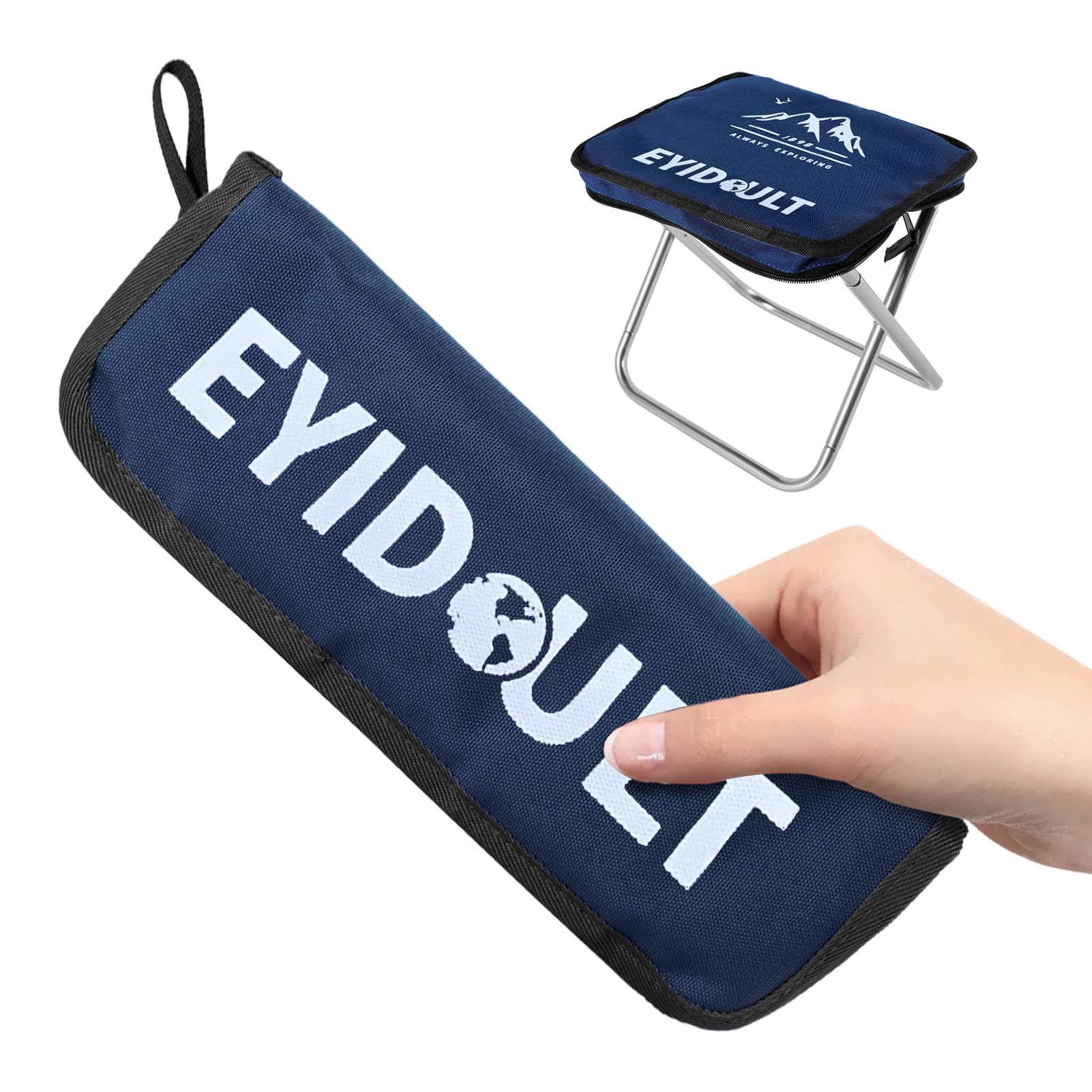 EYIDOULT Folding Aluminum Portable Outdoor Chair with Integrated Storage Includes Japanese Instruction Ideal for Sports Watching and World Expo Chair, синій
EYIDOULT Folding Aluminum Portable Outdoor Chair with Integrated Storage Includes Japanese Instruction Ideal for Sports Watching and World Expo Chair, синій