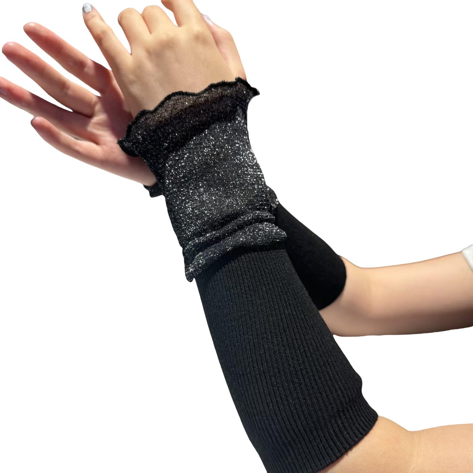 Elegant Trim Accent Wrist Sleeves Soft Substance For Office Use Travel Otherwise Casual Fashion
Elegant Trim Accent Wrist Sleeves Soft Substance For Office Use Travel Otherwise Casual Fashion