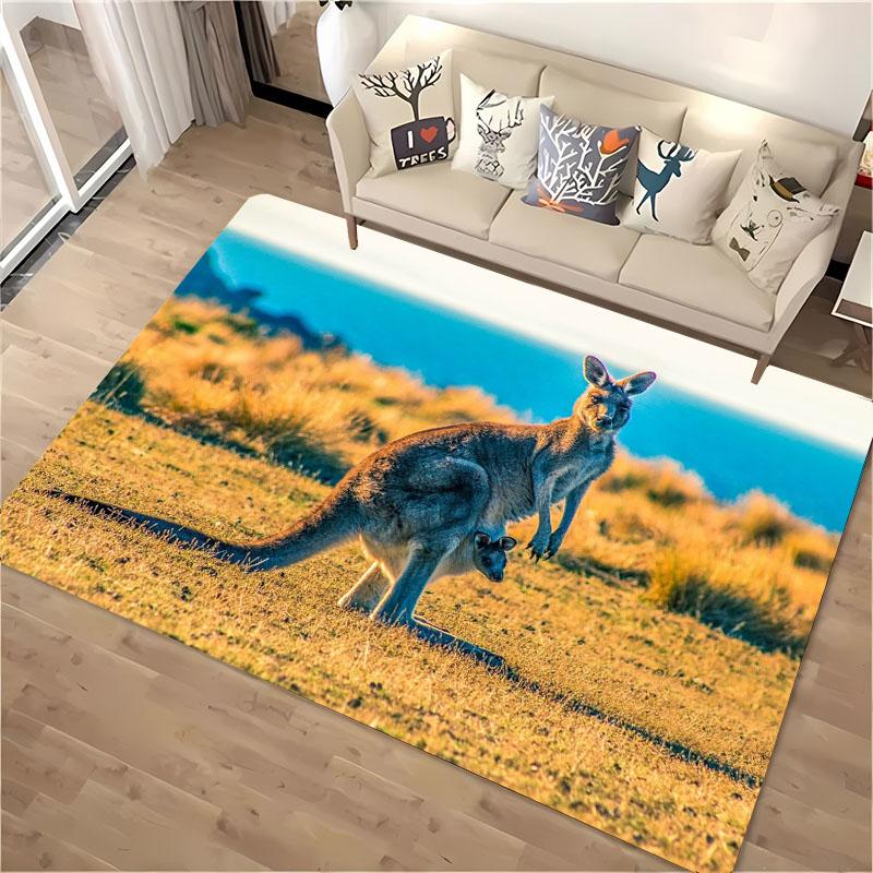Australia Kangaroo 3D HD Area Carpet,Rugs for Living Room Tapete for Bedroom Sofa Kitchen Doormat Decor,Kid s Non-slip Floor Mat 40x60cm (16x24in)
Australia Kangaroo 3D HD Area Carpet,Rugs for Living Room Tapete for Bedroom Sofa Kitchen Doormat Decor,Kid s Non-slip Floor Mat 40x60cm (16x24in)
