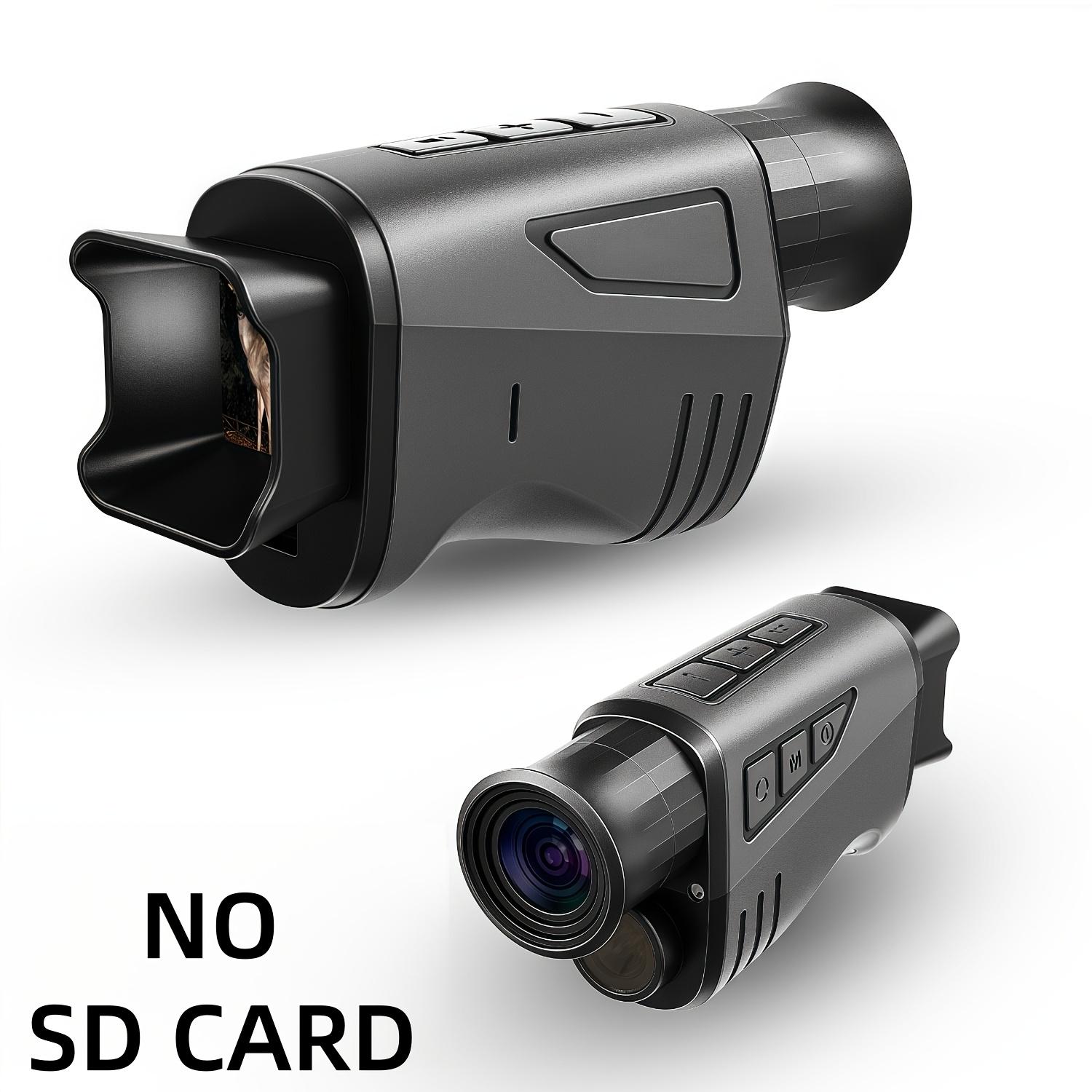 1080P HD Monocular with 16X Digital Zoom, 7-Level Brightness Adjustment, Clear Viewing up to 300 Meters in Total Darkness Monocular Telescope
1080P HD Monocular with 16X Digital Zoom, 7-Level Brightness Adjustment, Clear Viewing up to 300 Meters in Total Darkness Monocular Telescope