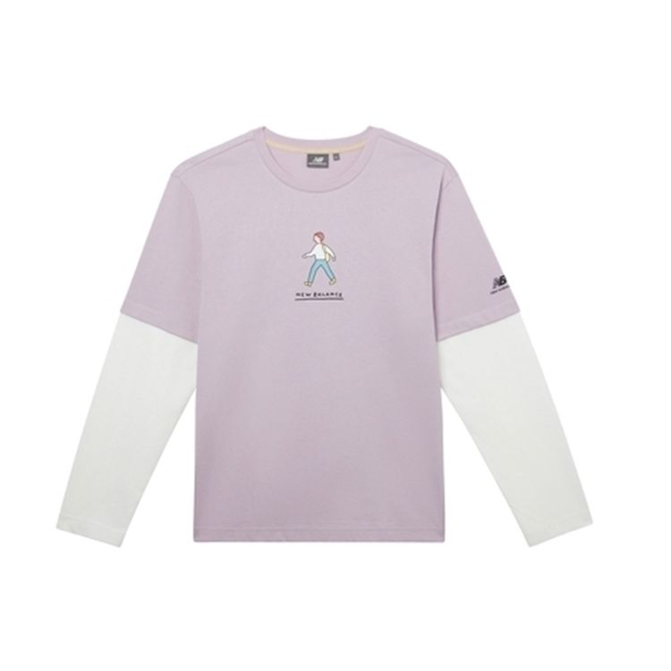 Футболка New Balance x Zero Per Zero Collaborative Colorblock с круглым вырезом и длинными рукавами, топы унисекс, светло-фиолетовый NDA47013-DV
Футболка New Balance x Zero Per Zero Collaborative Colorblock с круглым вырезом и длинными рукавами, топы унисекс, светло-фиолетовый NDA47013-DV